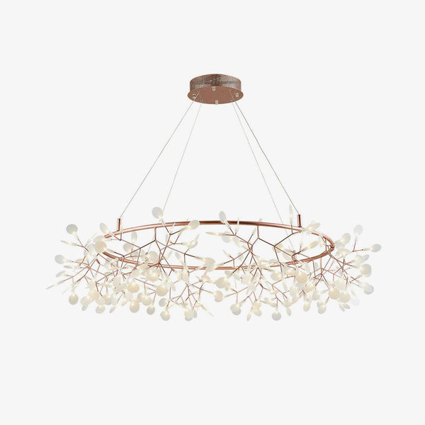 Olivia Unique Round Sputnik Art Deco Firefly Chandelier, Living Room/ Bedroom