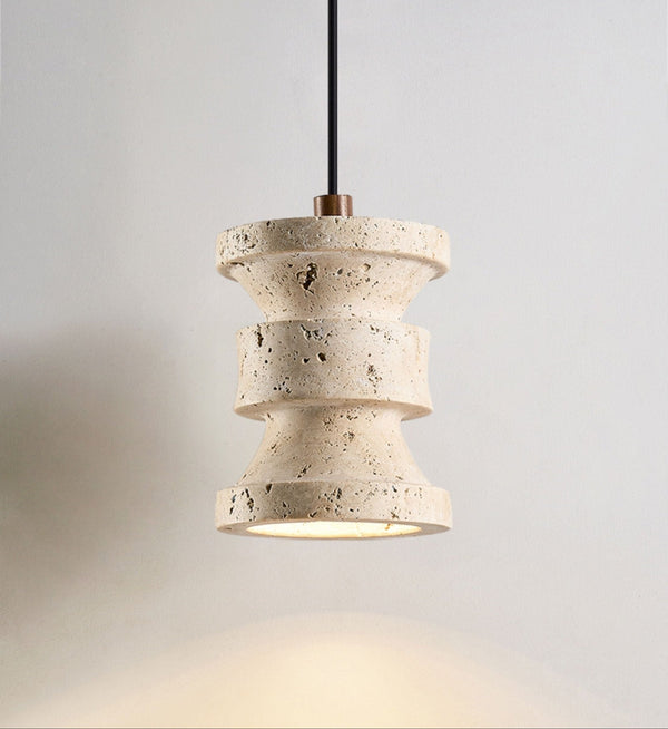 Ardelle Travertine Pendant Lamp