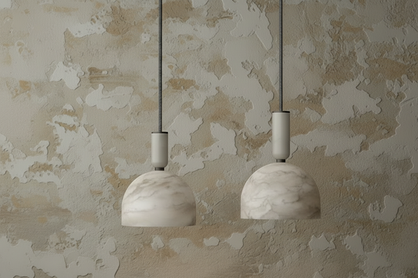 Alabaster Dome Pendant Light | CLPSGH014