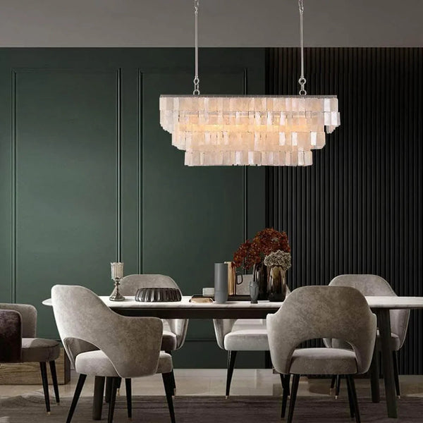 Skye Linear Tiered Chandelier