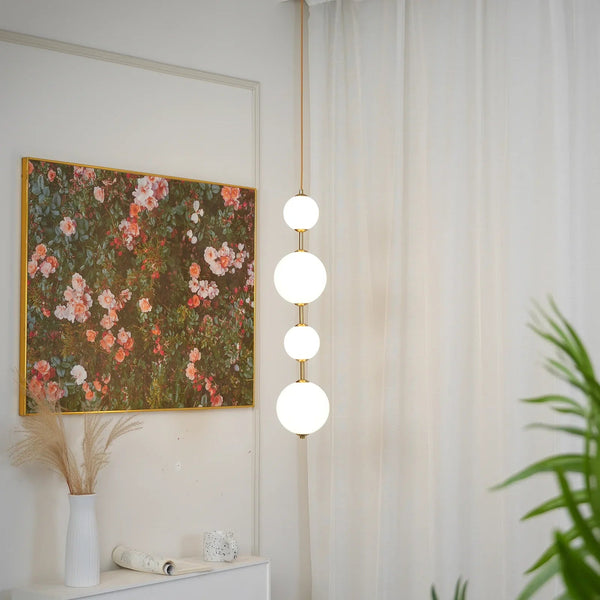 Vertical Globe Pendant Lamp