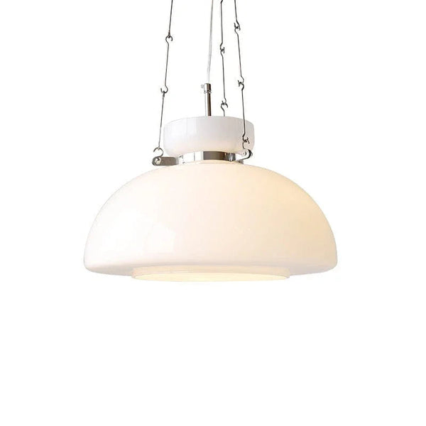 White Glass Pendant Lamp