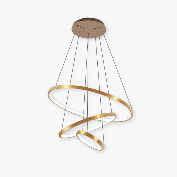 Minimalist Circular Pendant Light for Dining Room