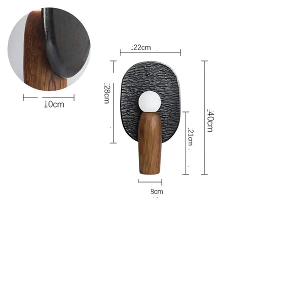 Wood Desk Lamp | Shadeless | CL7441000