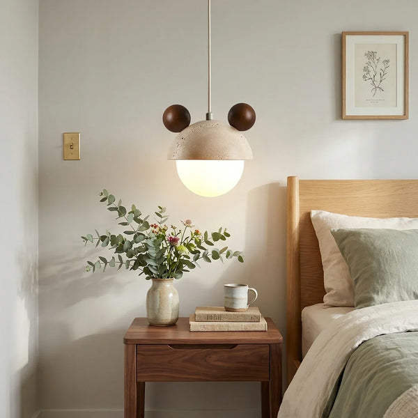 Domiere Travertine Pendant Lamp