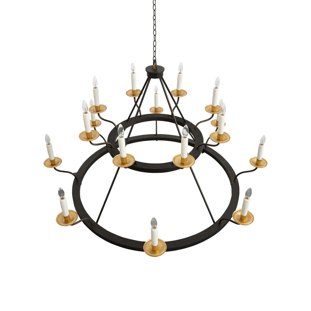 Virinira Vintage Industrial Chandelier