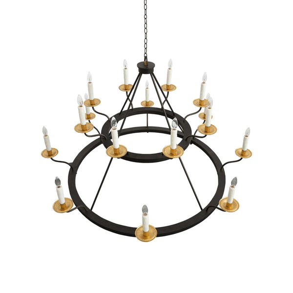 Virinira Vintage Industrial Chandelier