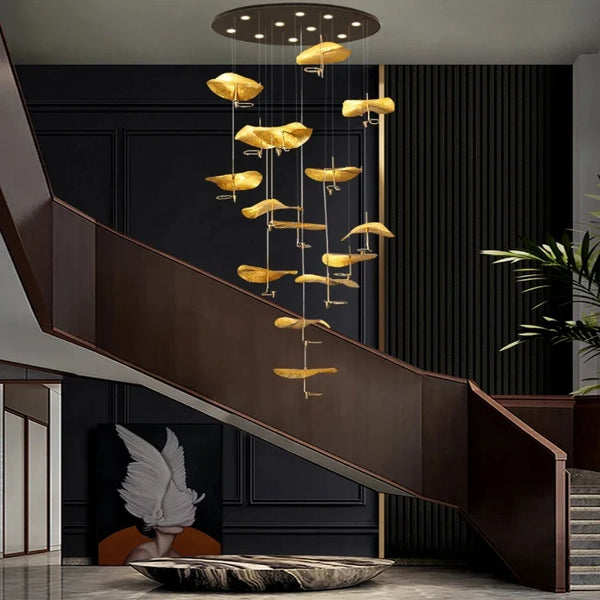 Jenissa Vintage Staircase Chandelier