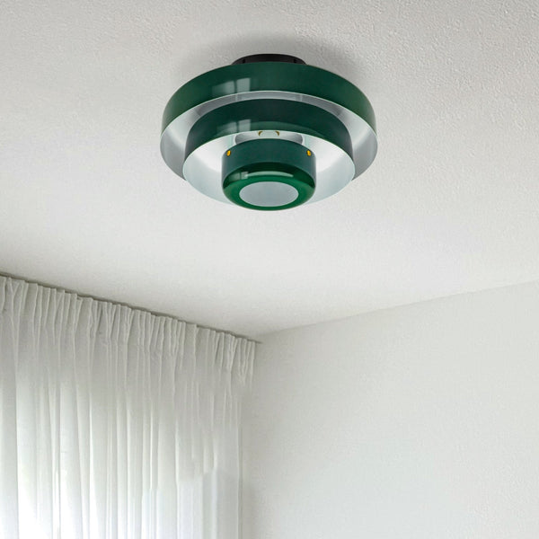 Mid-Century Iron Ceiling Lights