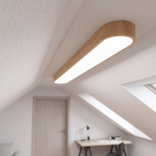 Modern LED Long Oval Flush Mount Ceiling Light