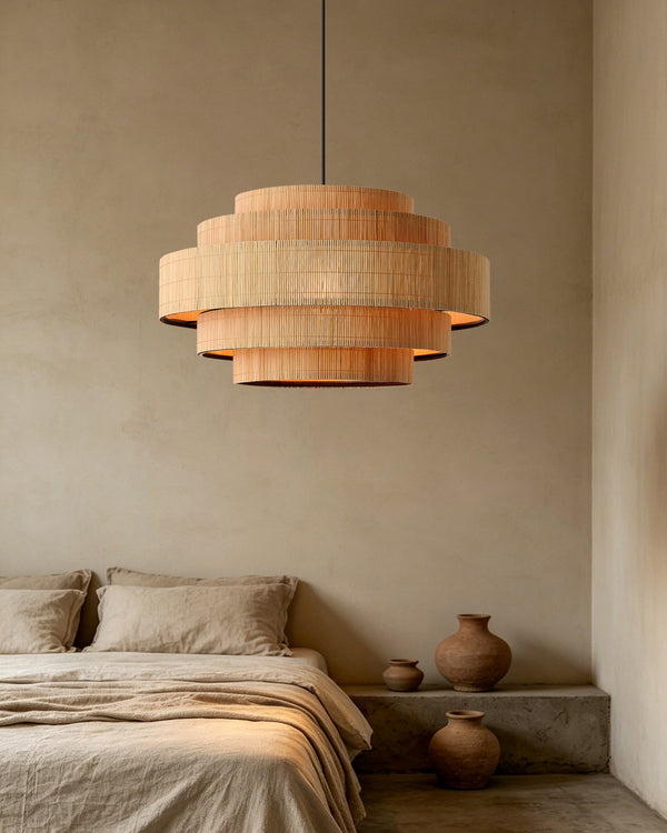 Calandra Bamboo Pendant Light