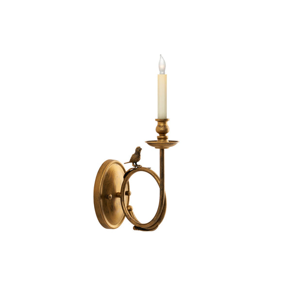 Utheara Vintage Industrial Bird Sconce Wall Lamp