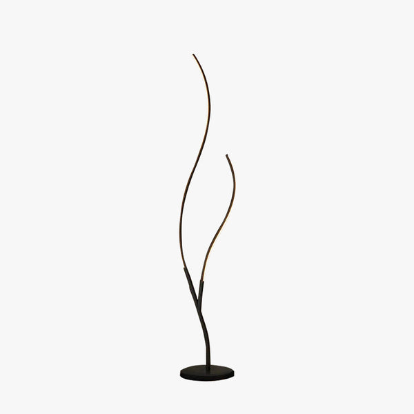 Louise Modern Simple Floor Lamp, Black & White