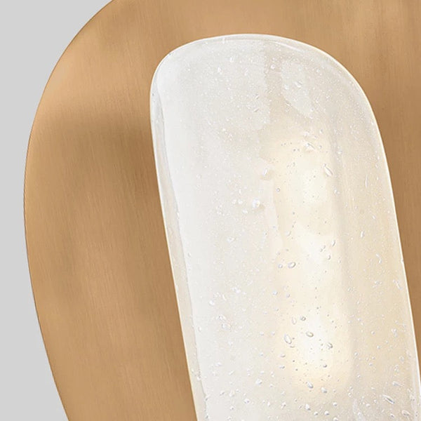 Brass & Glass Capsule Wall Sconce | CLDW56