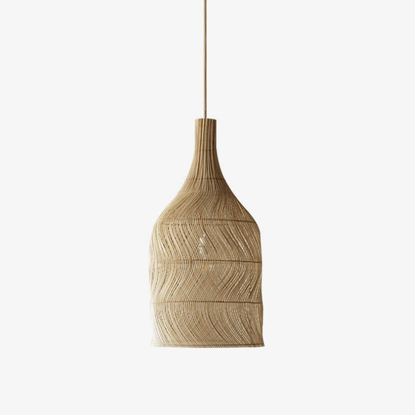Amphora Woven Rattan Pendant Lamp