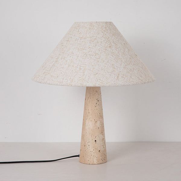 Briza Nordic Travertine Table Lamp