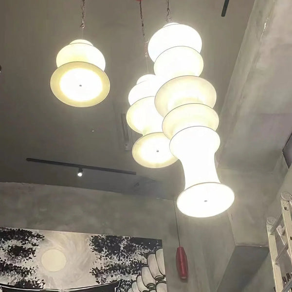 Stretch Fabric Pendant light