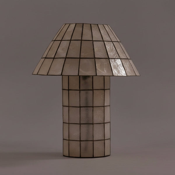 Seashell Grid Table Lamp | CLVITR577