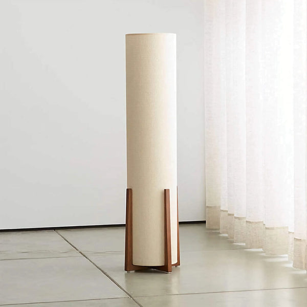 Bamboo & Walnut Lamp | Table or Floor | CL420026T