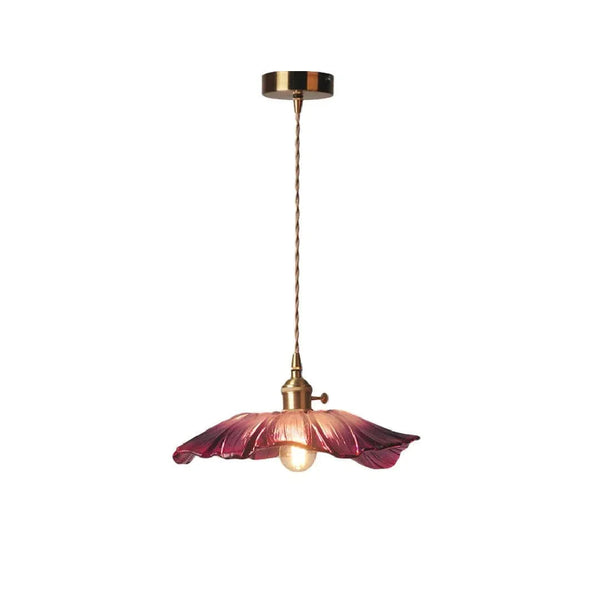 Lotus Glass Pendant Lamp