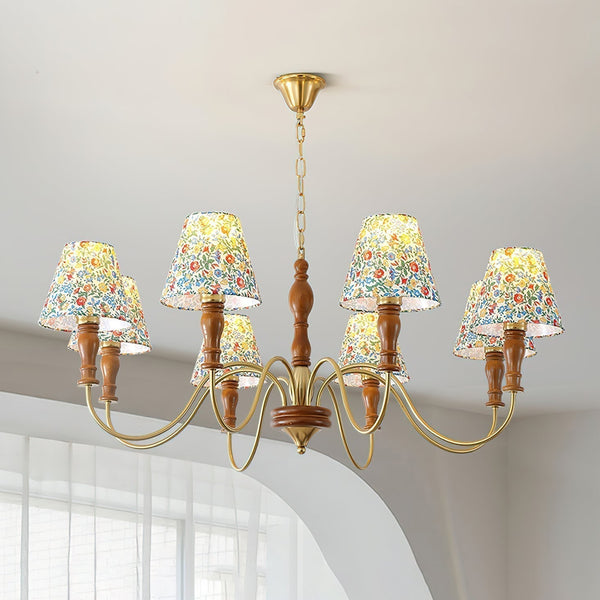 Cassian Chandelier Flower Fabric