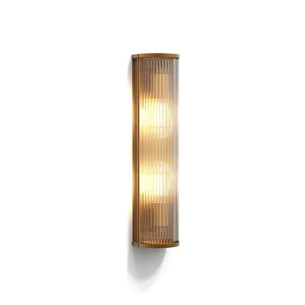 Striped Glass Sconce