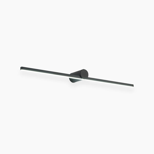 Vanity Wall Light Minimalist Linear LED, Black