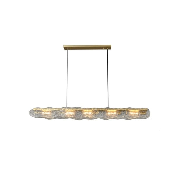 Water Ripple Glass Island Chandeliers