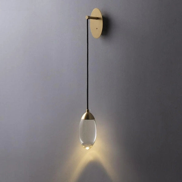 Brass crystal Wall lamp