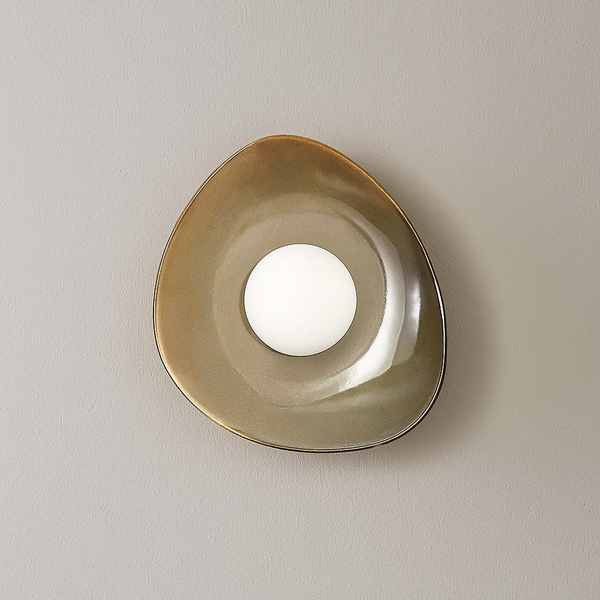 Ceramic & Glass Wall Sconce | CLHFXV0274