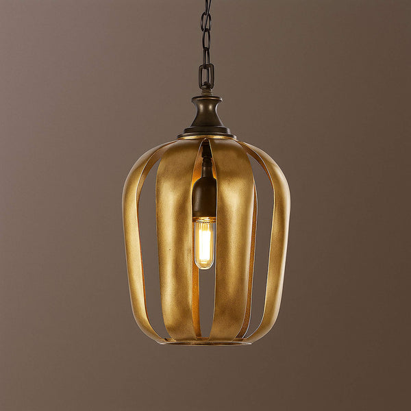 Cage Pendant Light | Antique Gold | CLCZZ0I