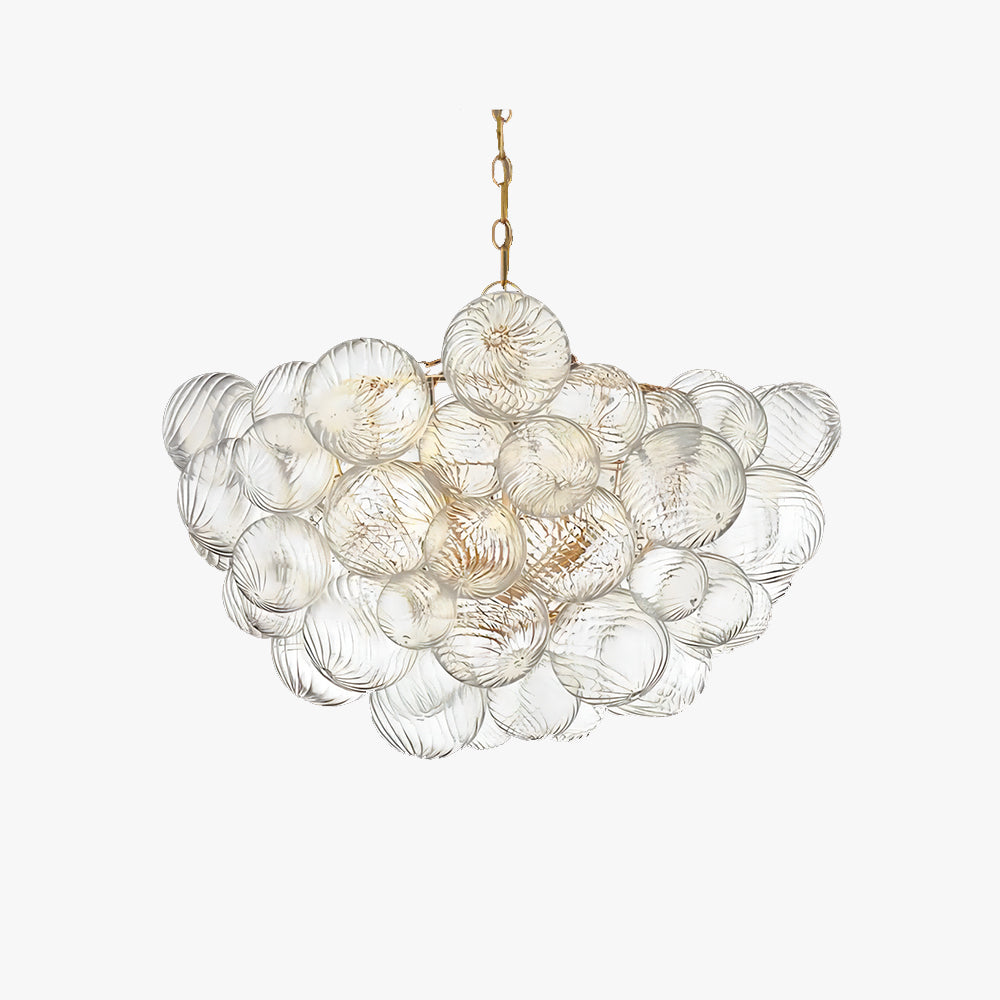 American Vintage Glass Design Bubble Light Chandelier