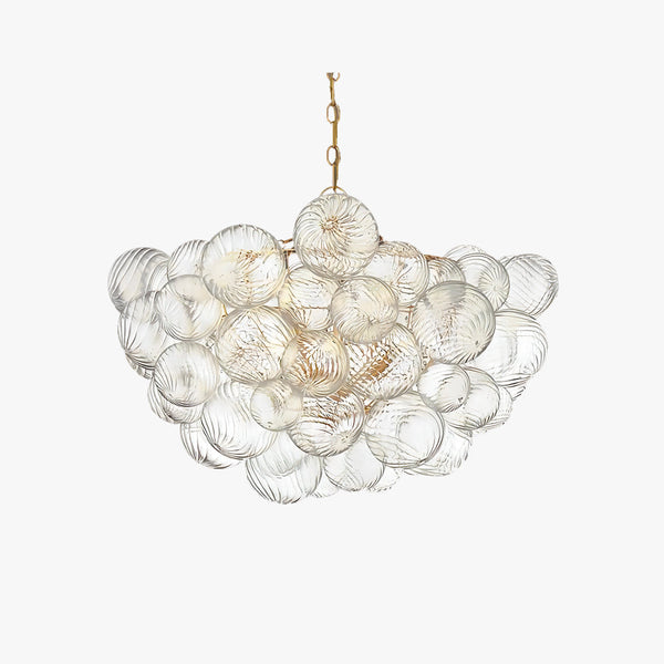 American Vintage Glass Design Bubble Light Chandelier