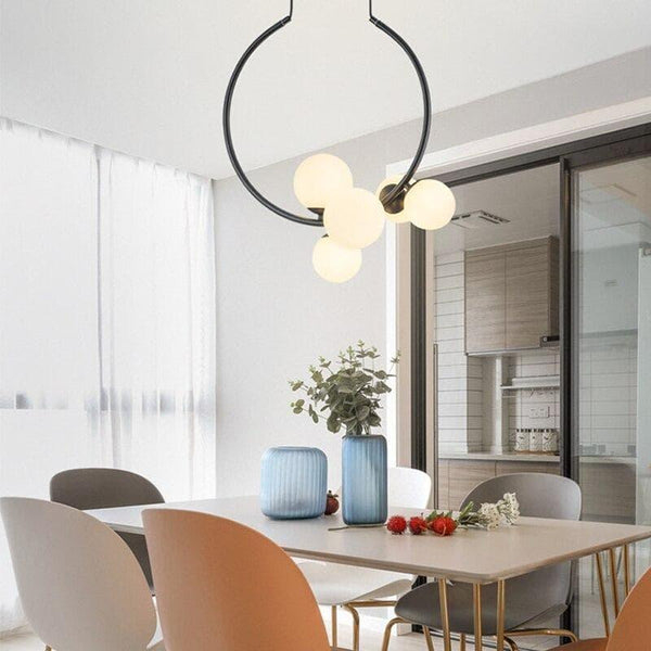 Glass Bubble Pendant Light