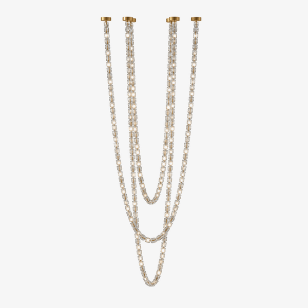 Gabriel Cascade K9 Crystal Chandelier