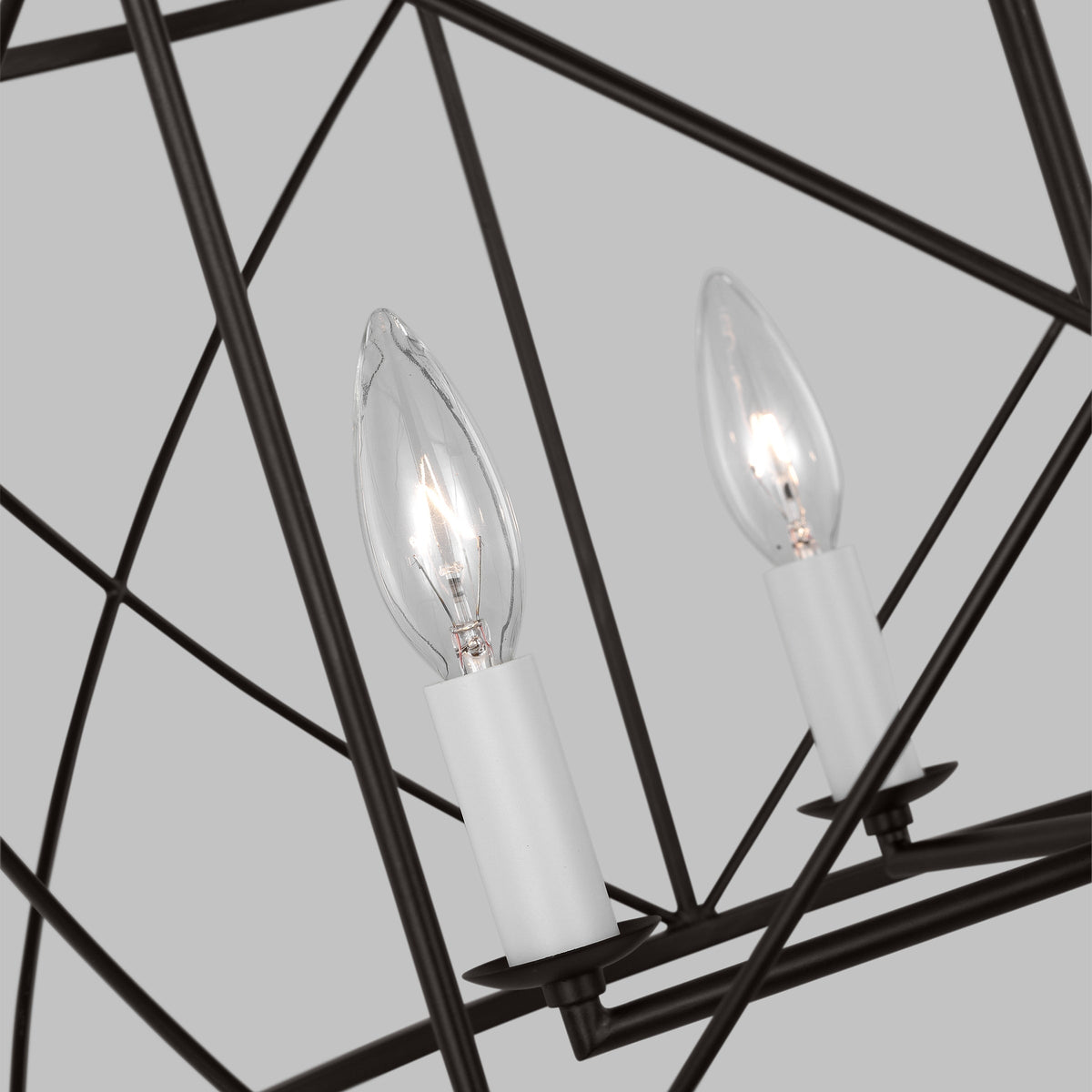 Waegnuvyu Vintage Industrial Lantern Chandelier