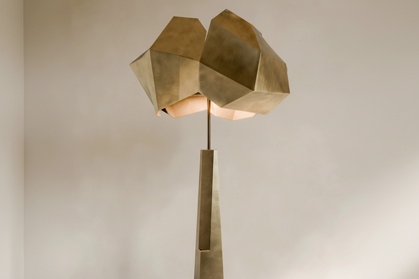Aventine Floor Lamp | Patinated Alloy | CLIRONGH43