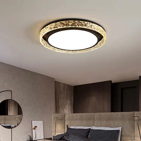 Minimalist Flush Mount Iron Ceiling Lamp
