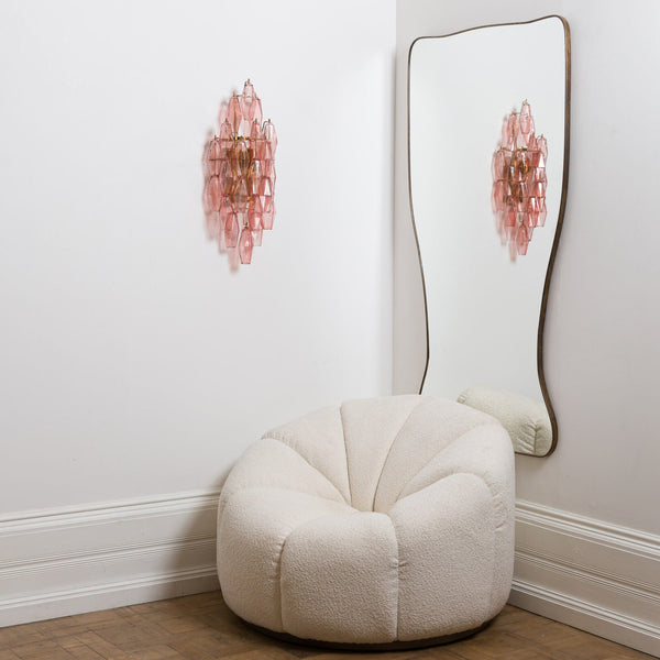 Zyrelis Polyhedral Glass Sconce