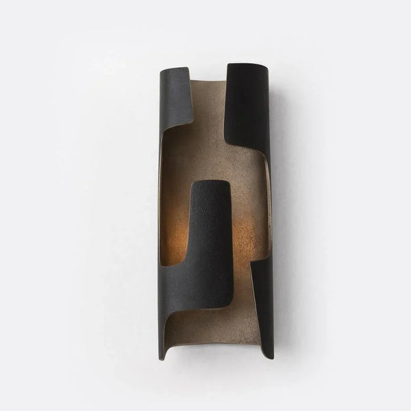 Patinated Curved Wall Sconce | CLRONF502