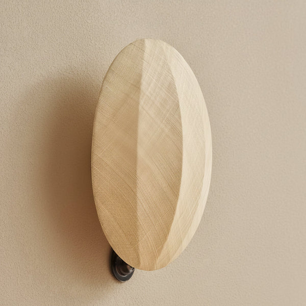 Oak Disc Wall Sconce | CLKA57
