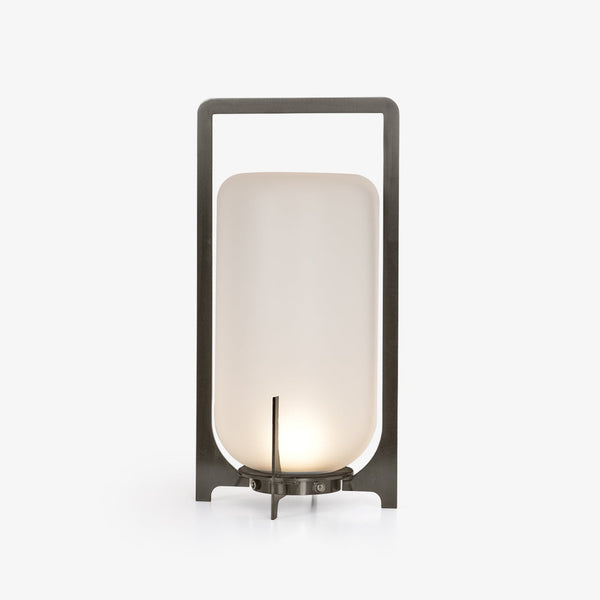 Steel Twilight Lantern Table Light