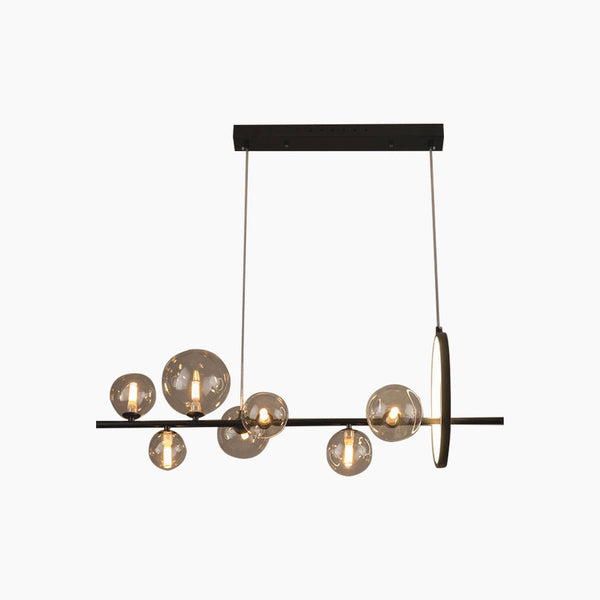 Pendant Light Chandelier Fashion Linear Glass Bubble