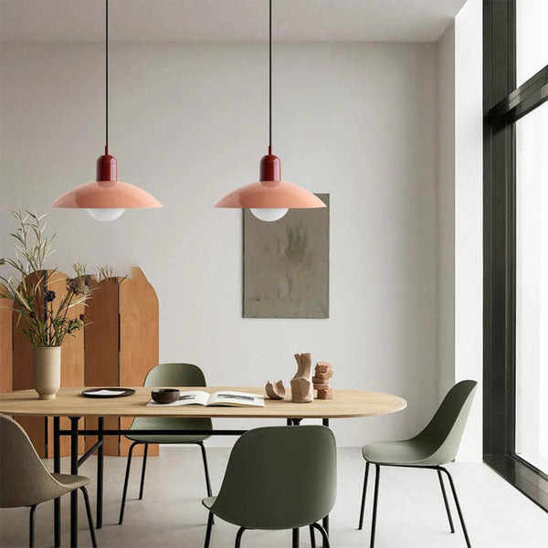Aira Pendant Light Modern Colorful Dome-shaped