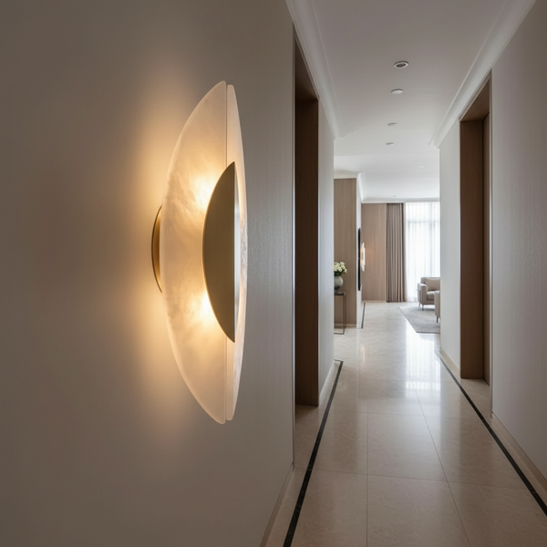 Alabaster Wing Wall Sconce | CLMARBCF05