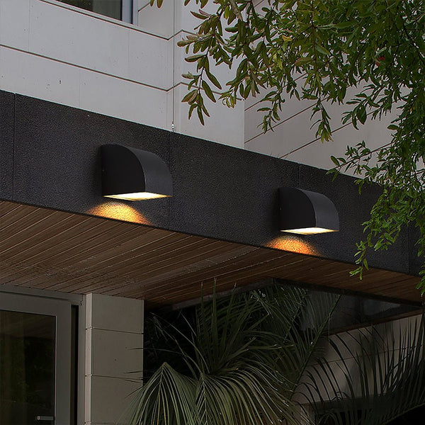 Depab Geometric Shaped Nordic Outdoor Wall Lights
