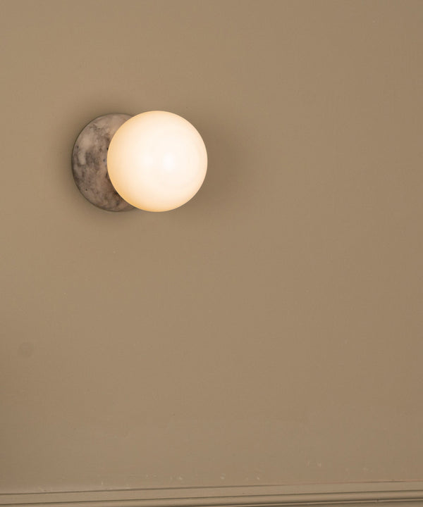 Fable Marble Glass Wall Lamp