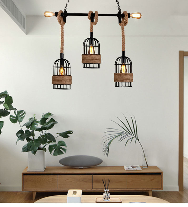 Epoch Retro LED Pendant Light Black Metal Cafe/Bar/Dining Room