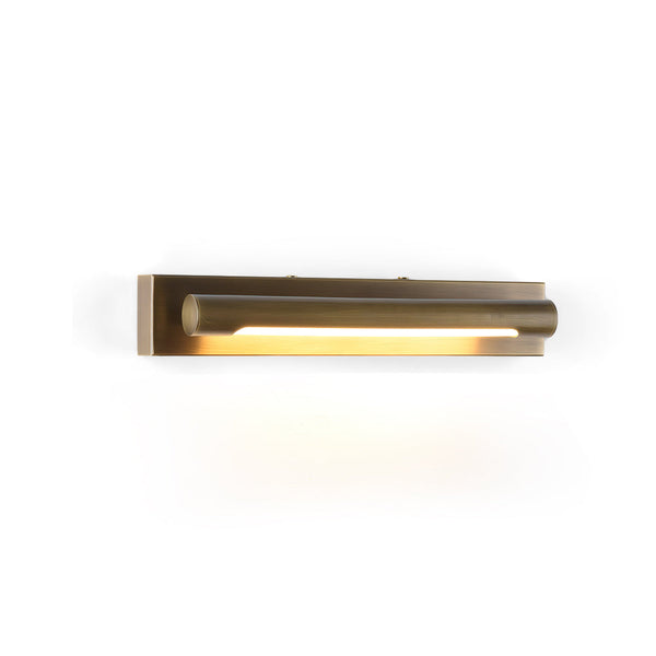 Reed Linear Brass Wall Sconce