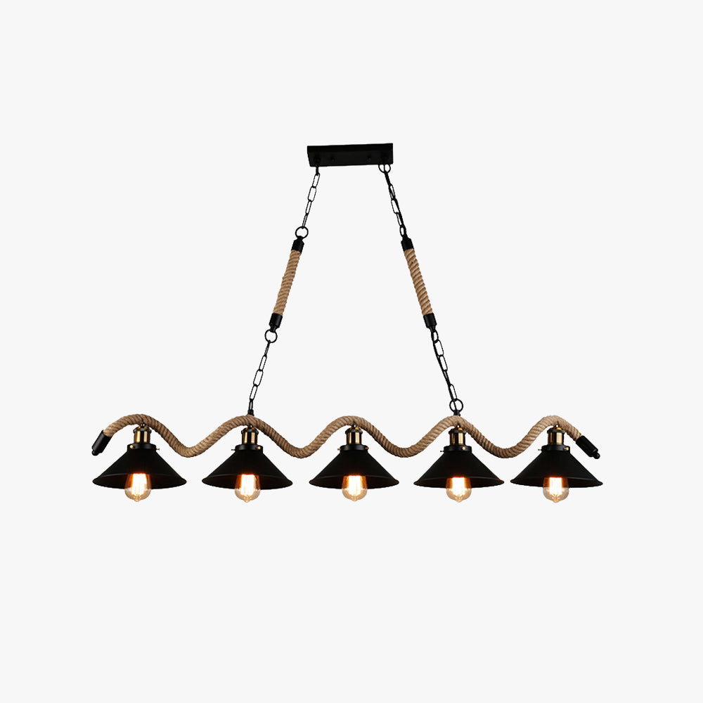 Epoch Vintage LED Black Pendant Light Metal Dining Room/Cafe